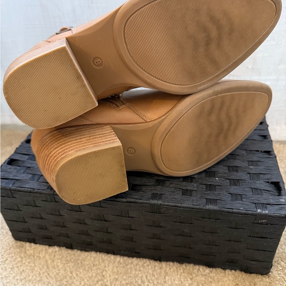 MIA cognac brown boots - worn ONCE! - Picture 5 of 5